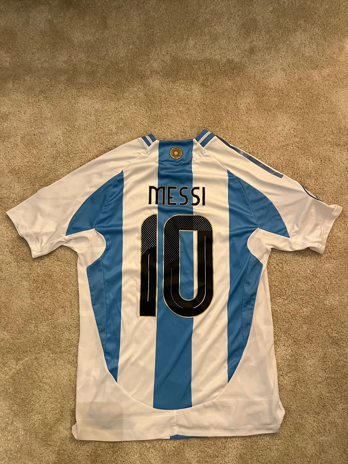 Inter Miami 2023/24 Copa America shirt, size L